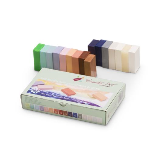 Pastelová sada - vosky na enkaustiku
