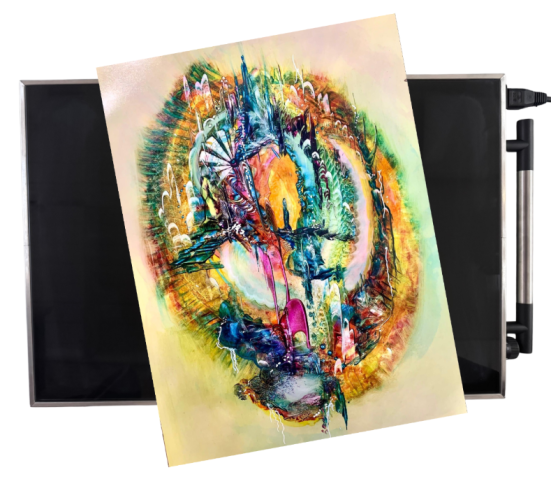 Zahřívací deska 41 x 61 cm (A2) s termostatem